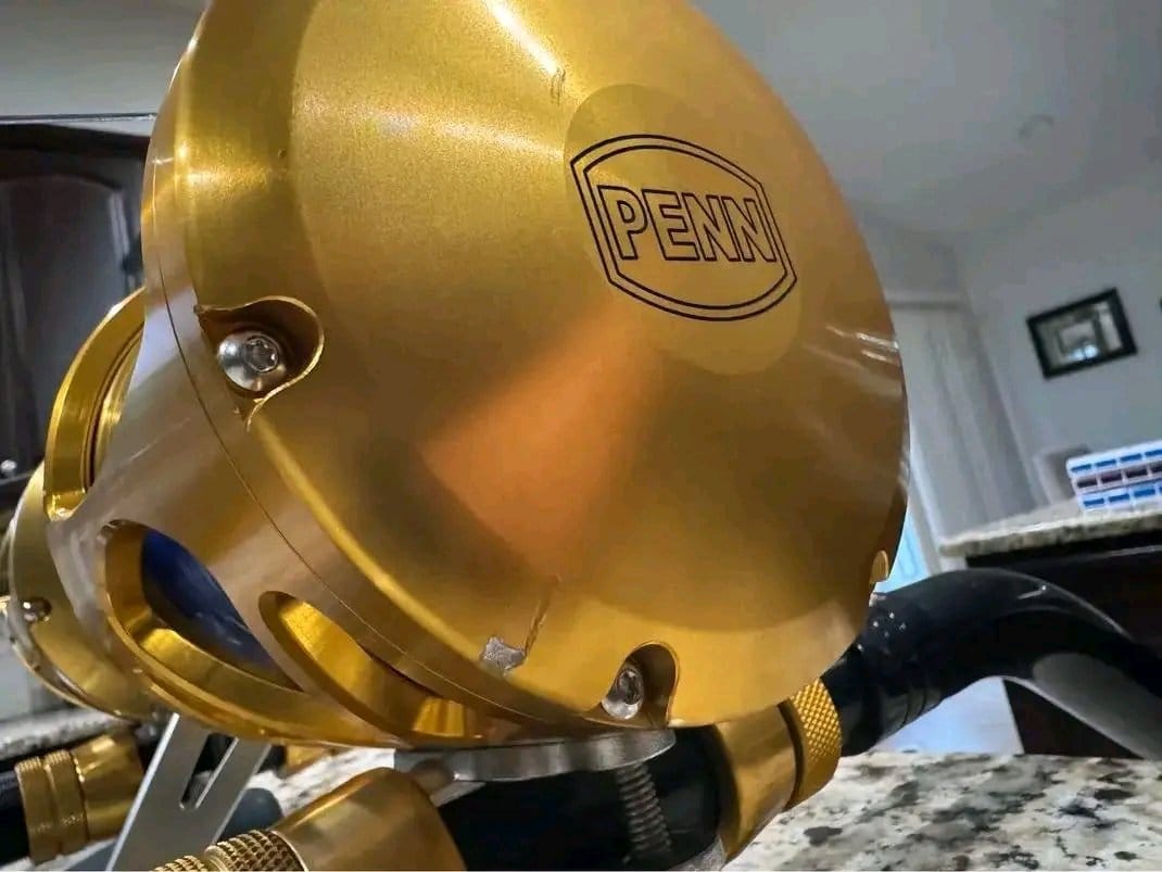 80VISW reels paired with Tom Greene custom rods.