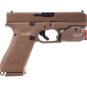 Glock 19X Gen 5 Flat Dark Earth 9mm 4.02″ Barrel 19-Rounds Streamlight TLR7A