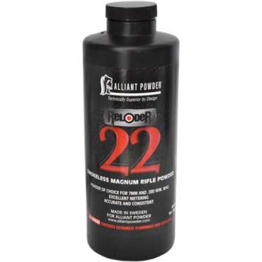 Alliant Reloder 22 smokeless powder 1 lb